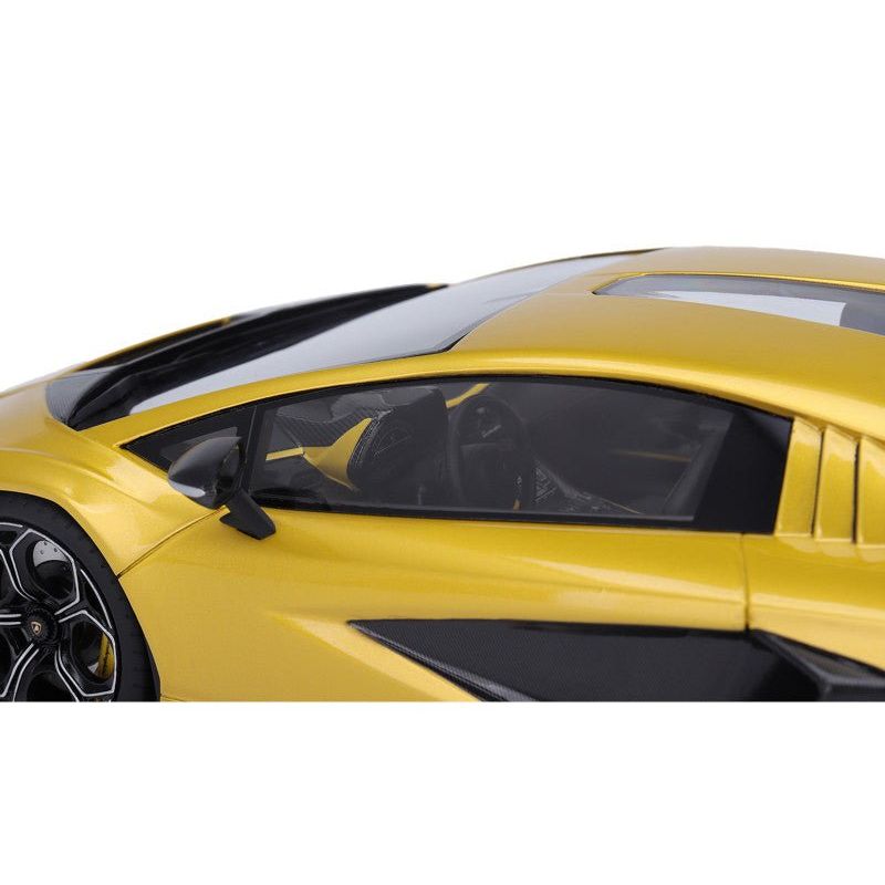Lamborghini Countach LPI 800 - 4 New Giallo Orion Gold Metallic 1/18 Model Car by Top Speed - Top Speed - ModelCars.com