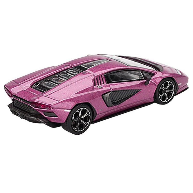 Lamborghini Countach LPI 800-4 Viola 30th Metallic Limited Edition 1/64 Diecast Model Car by Mini GT-Mini GT-ModelCars.com
