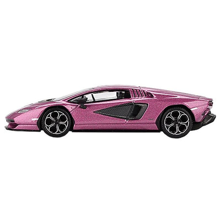 Lamborghini Countach LPI 800-4 Viola 30th Metallic Limited Edition 1/64 Diecast Model Car by Mini GT-Mini GT-ModelCars.com