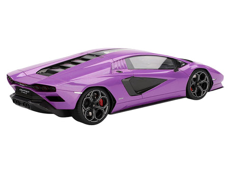 Lamborghini Countach LPI 800-4 Viola 30th Purple Metallic 1/18 Model Car by Top Speed-Top Speed-ModelCars.com