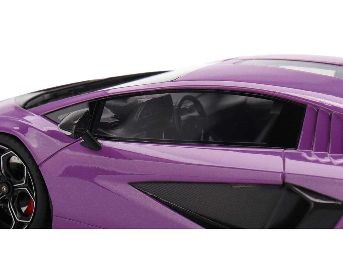 Lamborghini Countach LPI 800-4 Viola 30th Purple Metallic 1/18 Model Car by Top Speed-Top Speed-ModelCars.com