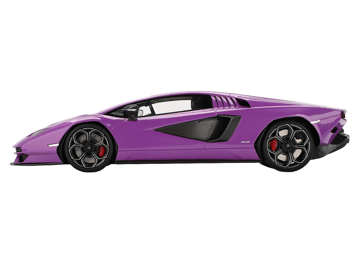 Lamborghini Countach LPI 800-4 Viola 30th Purple Metallic 1/18 Model Car by Top Speed-Top Speed-ModelCars.com