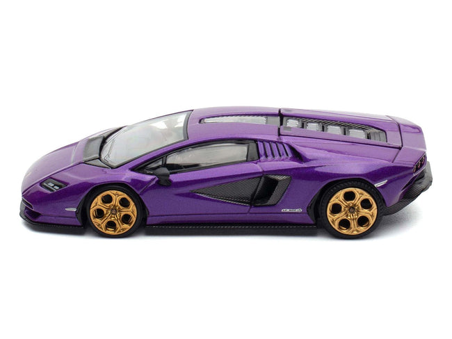 Lamborghini Countach LPI 800-4 Viola Pasifae Purple Metallic "Hong Kong Toycar Salon 2025" 1/64 Diecast Model Car by Pop Race-Pop Race-ModelCars.com