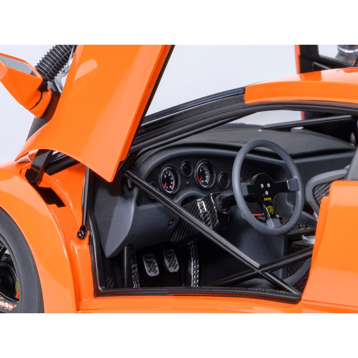 Lamborghini Diablo GTR Arancio Ishtar Orange 1/18 Model Car by Autoart-Autoart-ModelCars.com
