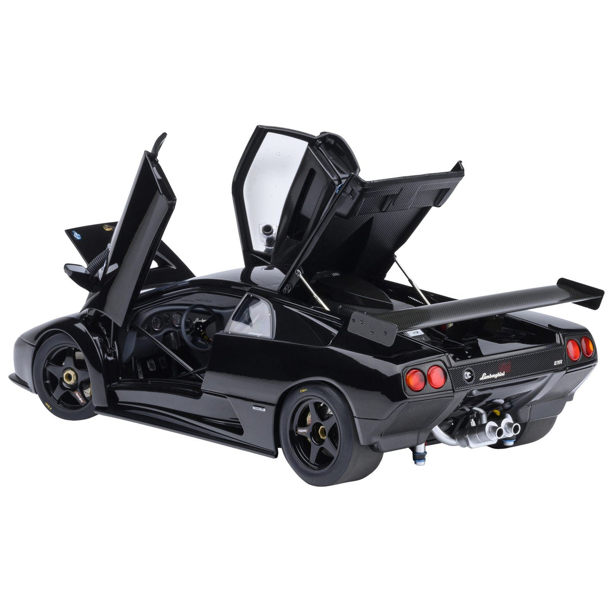 Lamborghini Diablo GTR Deep Black 1/18 Model Car by Autoart-Autoart-ModelCars.com