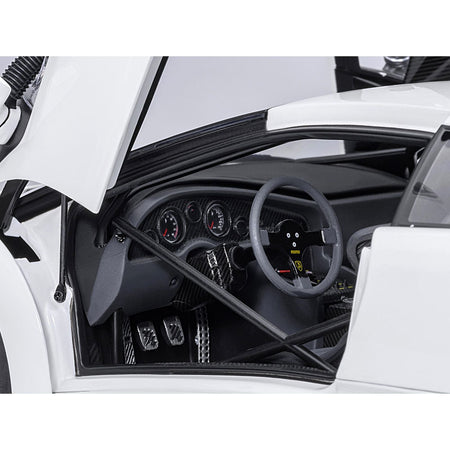 Lamborghini Diablo GTR Impact White 1/18 Model Car by Autoart-Autoart-ModelCars.com
