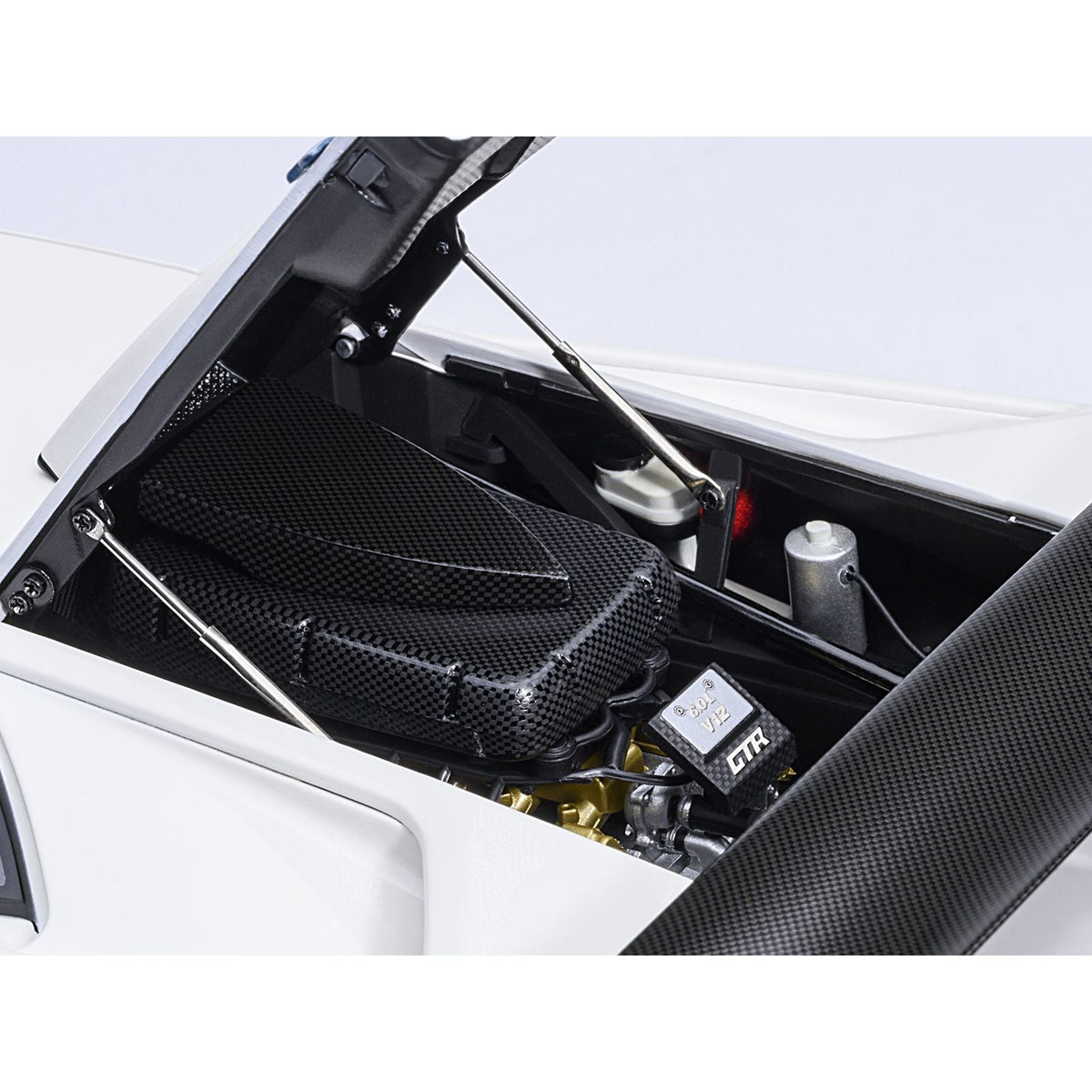 Lamborghini Diablo GTR Impact White 1/18 Model Car by Autoart-Autoart-ModelCars.com