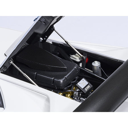 Lamborghini Diablo GTR Impact White 1/18 Model Car by Autoart-Autoart-ModelCars.com