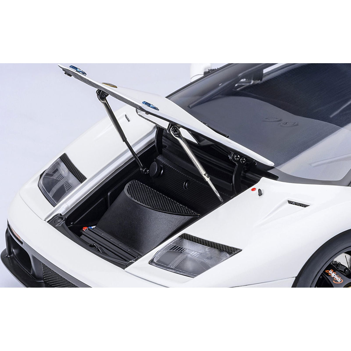 Lamborghini Diablo GTR Impact White 1/18 Model Car by Autoart-Autoart-ModelCars.com