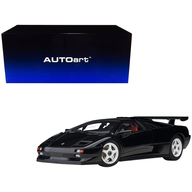 Lamborghini Diablo SV - R Deep Black 1/18 Model Car by Autoart - Autoart - ModelCars.com