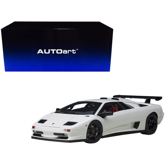 Lamborghini Diablo SV - R Impact White 1/18 Model Car by Autoart - Autoart - ModelCars.com