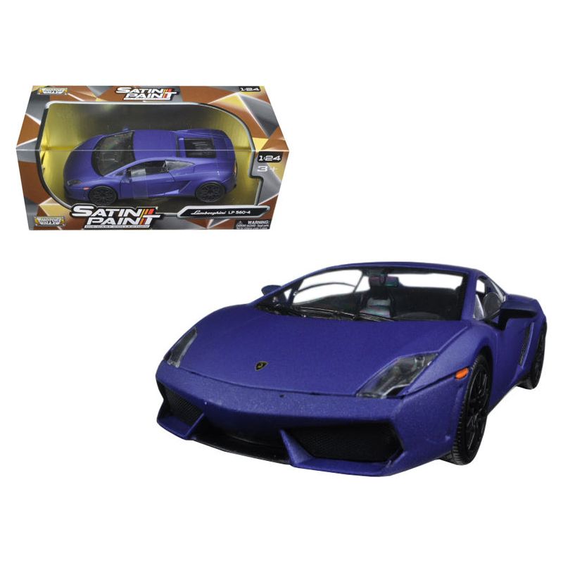 Lamborghini Gallardo LP 560 - 4 Matt Purple 1/24 Diecast Model Car by Motormax - Motormax - ModelCars.com