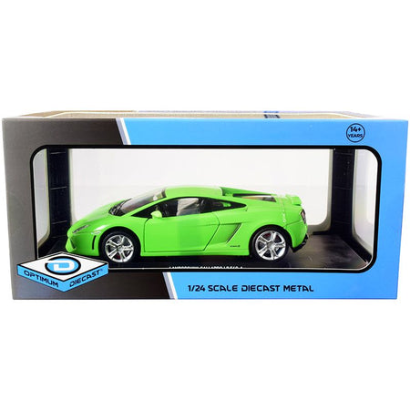 Lamborghini Gallardo LP560 - 4 Bright Green 1/24 Diecast Model Car by Optimum Diecast - Optimum Diecast - ModelCars.com