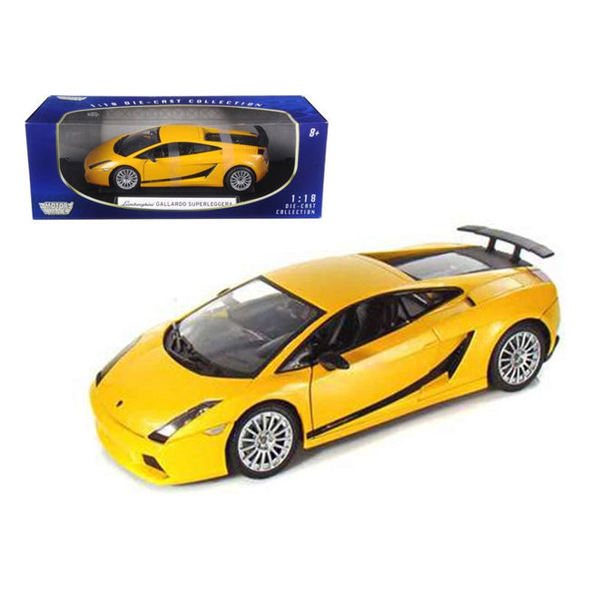 Lamborghini Gallardo Superleggera Orange 1/18 Diecast Model Car by Motormax - Motormax - ModelCars.com