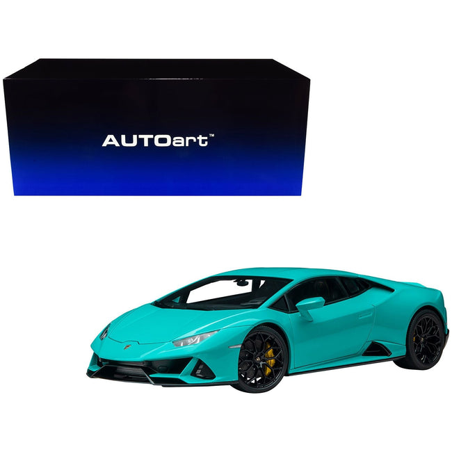 Lamborghini Huracan EVO Blu Glauco Blue 1/18 Model Car by Autoart - Autoart - ModelCars.com