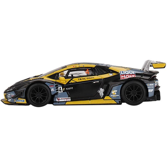 Lamborghini Huracan GT3 EVO 4 Kang Ling "Phantom Pro Racing" 3rd Place "Macau GP - Macau GT Cup" (2022) Limited Edition to 5400 pieces Worldwide 1/64 Diecast Model Car by Mini GT - Mini GT - ModelCars.com