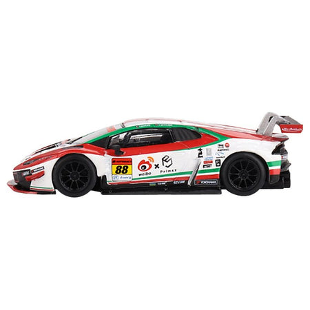 Lamborghini Huracan GT3 EVO 88 Takashi Kogure - Yuya Motojima "Weibo Primez - JLOC" "Super GT Series" (2022) Limited Edition 1/64 Diecast Model Car by Mini GT - Mini GT - ModelCars.com