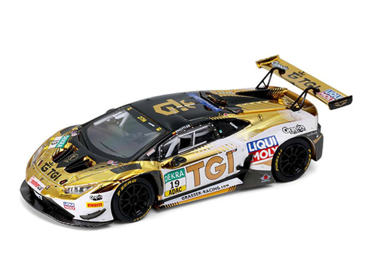 Lamborghini Huracan GT3 Evo2 #19 Luca Engstler "TGI Team" "DTM (Deutsche Tourenwagen Masters)" (2025) 1/64 Diecast Model Car by Trends Hobby-Trends Hobby-ModelCars.com