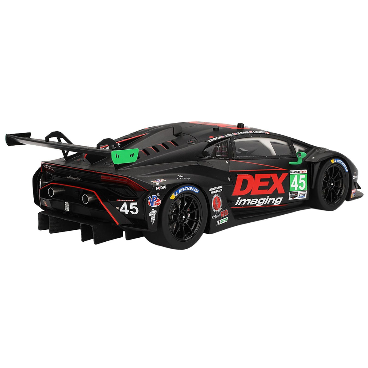 Lamborghini Huracan GT3 EVO2 #45 Graham Doyle - Danny Formal - Ashton Harrison - Kyle Marcelli "Wayne Taylor Racing with Andretti" "24 Hours of Daytona" (2024) 1/18 Model Car by Top Speed-Top Speed-ModelCars.com