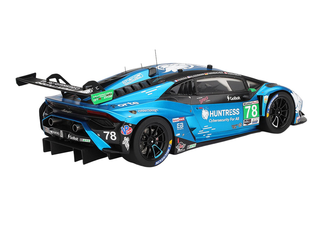 Lamborghini Huracan GT3 EVO2 #78 Mario Farnbacher - Misha Goikhberg - Parker Kligerman - Franck Perera "Forte Racing" IMSA "24 Hours of Daytona" (2025) 1/18 Model Car by Top Speed-Top Speed-ModelCars.com