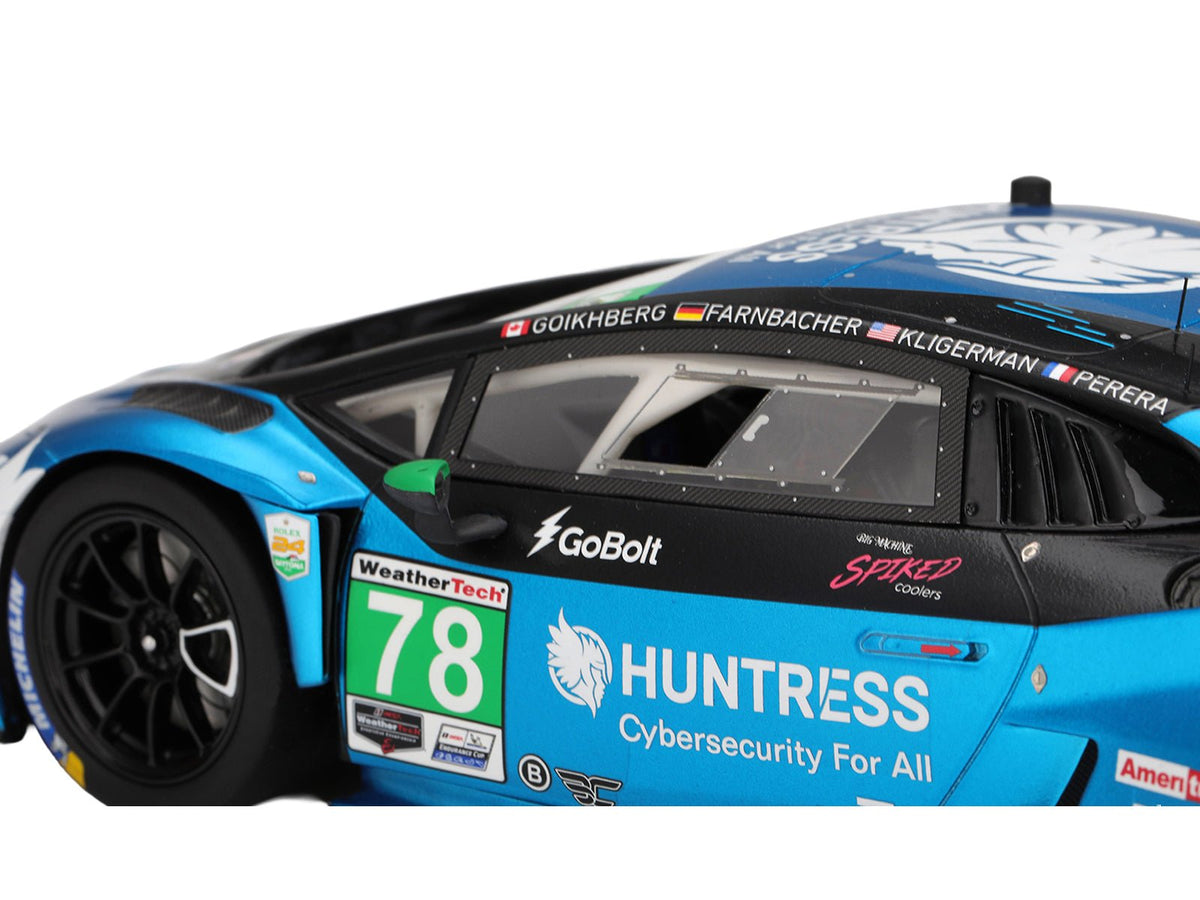 Lamborghini Huracan GT3 EVO2 #78 Mario Farnbacher - Misha Goikhberg - Parker Kligerman - Franck Perera "Forte Racing" IMSA "24 Hours of Daytona" (2025) 1/18 Model Car by Top Speed-Top Speed-ModelCars.com