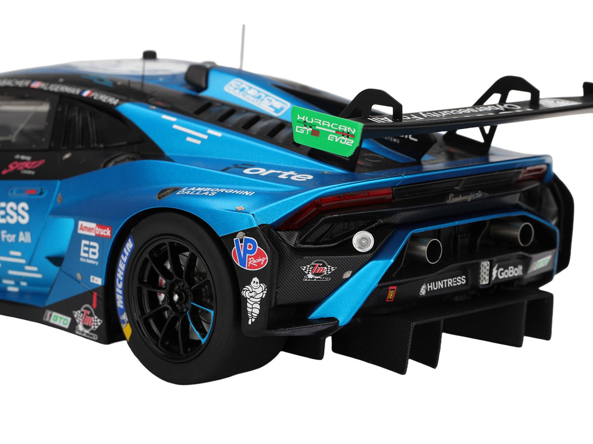 Lamborghini Huracan GT3 EVO2 #78 Mario Farnbacher - Misha Goikhberg - Parker Kligerman - Franck Perera "Forte Racing" IMSA "24 Hours of Daytona" (2025) 1/18 Model Car by Top Speed-Top Speed-ModelCars.com