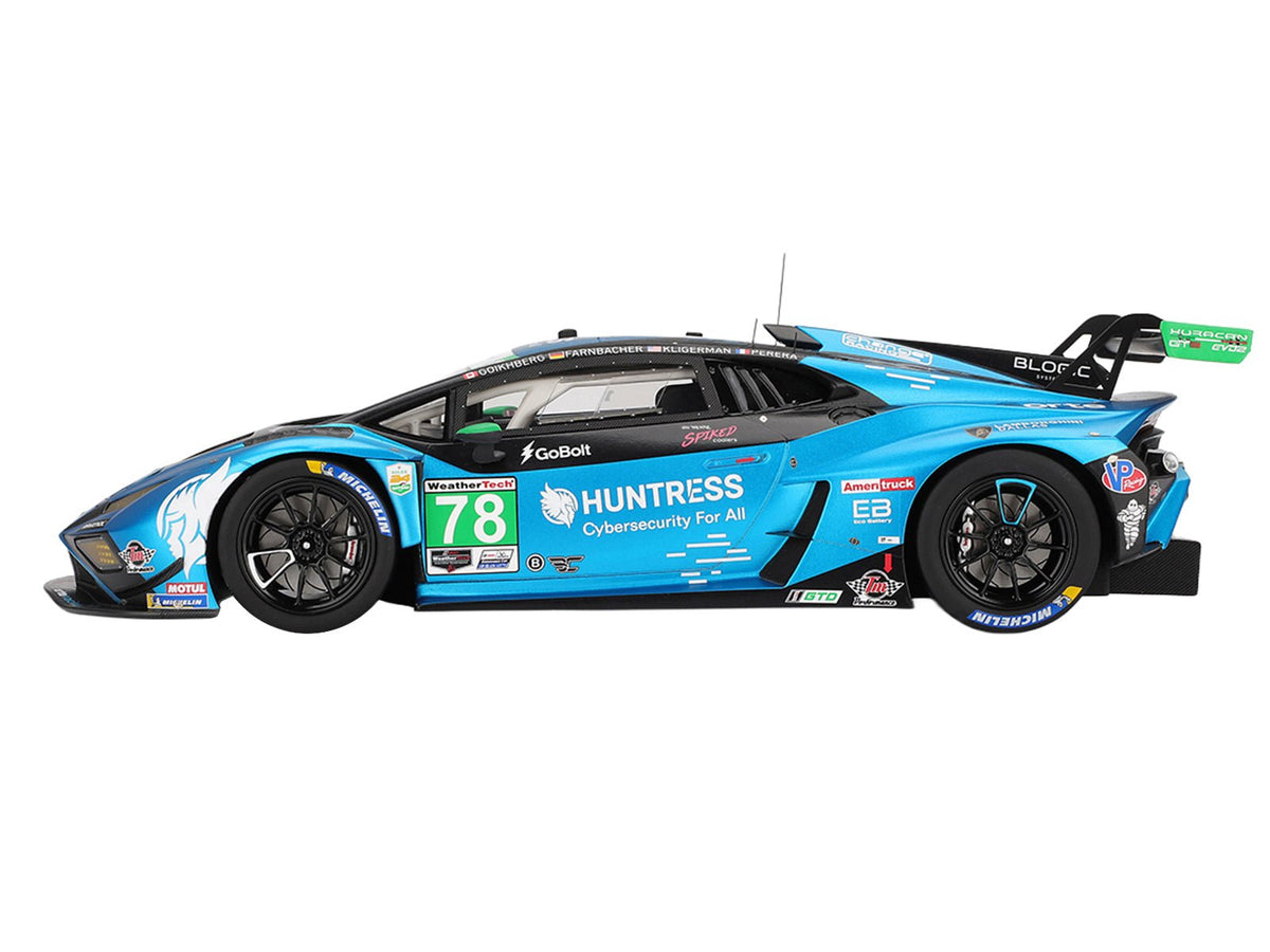 Lamborghini Huracan GT3 EVO2 #78 Mario Farnbacher - Misha Goikhberg - Parker Kligerman - Franck Perera "Forte Racing" IMSA "24 Hours of Daytona" (2025) 1/18 Model Car by Top Speed-Top Speed-ModelCars.com