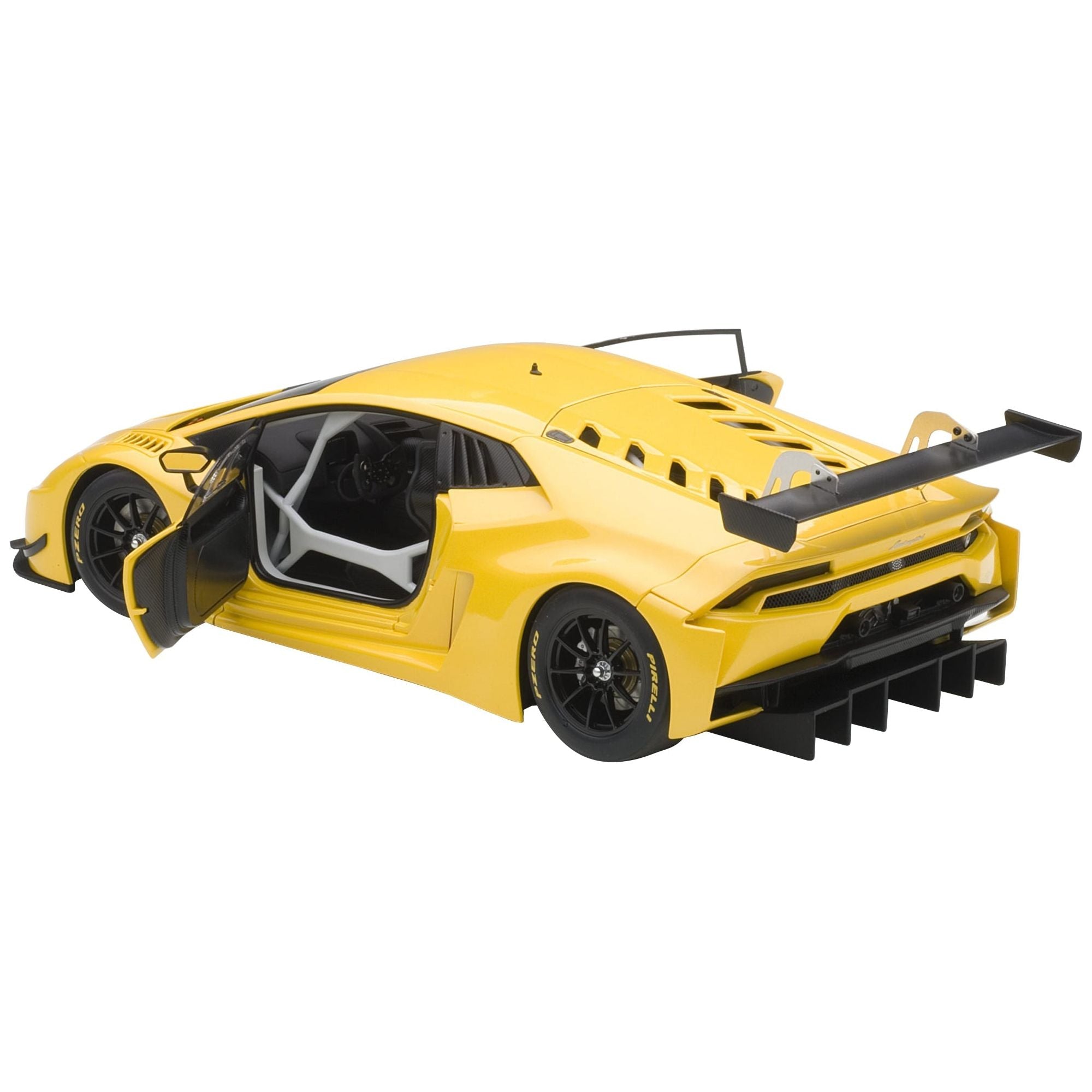 Lamborghini Huracan GT3 Yellow with Pearl Effect / Giallo Into 1/18 Model Car by Autoart - Autoart - ModelCars.com