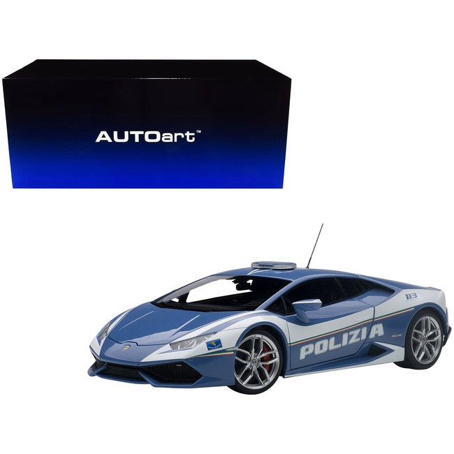 Lamborghini Huracan LP610 Police Car 1/18 Model Car by Autoart - Autoart - ModelCars.com