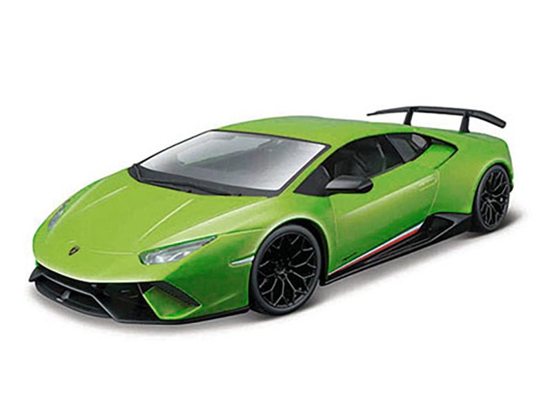 Lamborghini Huracan Performante Green "Speed Icons" Series 1/64 Diecast Model Car by Maisto-Maisto-ModelCars.com