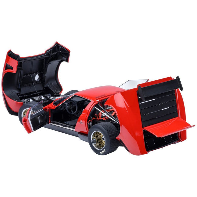 Lamborghini Miura SVR Jota Red 1/18 Model Car by Autoart-Autoart-ModelCars.com