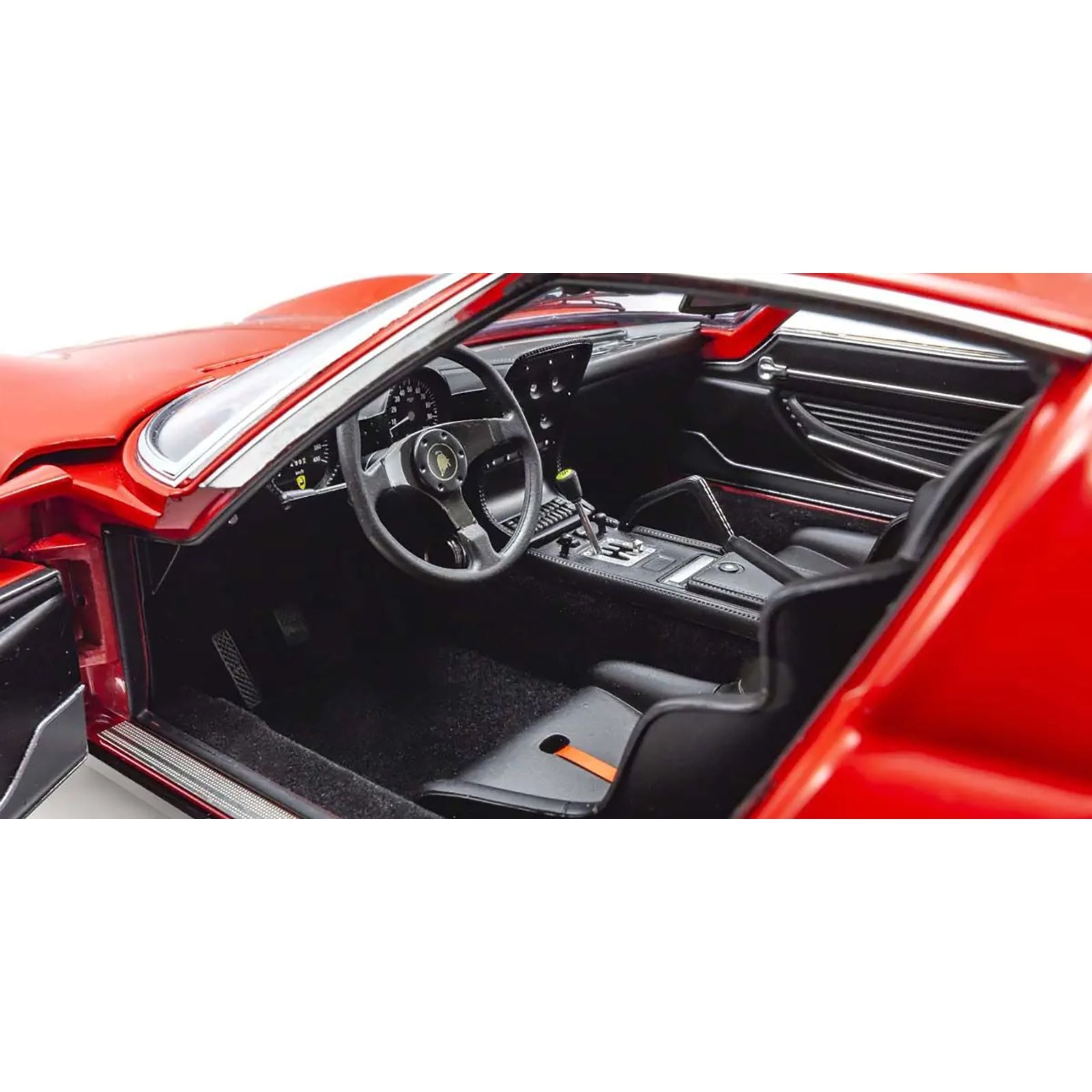 Lamborghini Miura SVR Red 1/12 Diecast Model Car by Kyosho - Kyosho - ModelCars.com