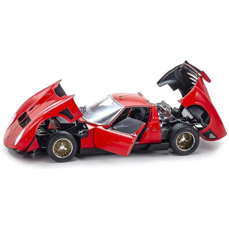Lamborghini Miura SVR Red 1/12 Diecast Model Car by Kyosho - Kyosho - ModelCars.com