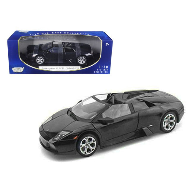 Lamborghini Murcielago Roadster Black 1/18 Diecast Model Car by Motormax - Motormax - ModelCars.com