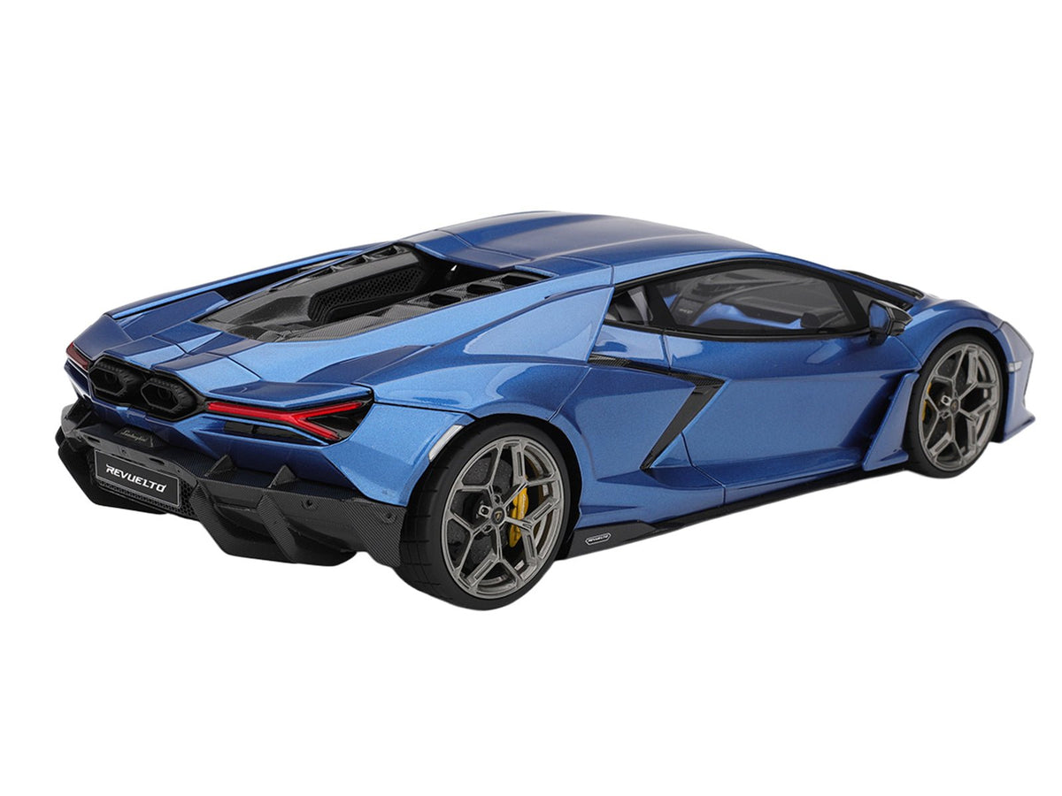 Lamborghini Revuelto Blu Eleos Blue Metallic 1/18 Model Car by Top Speed-Top Speed-ModelCars.com