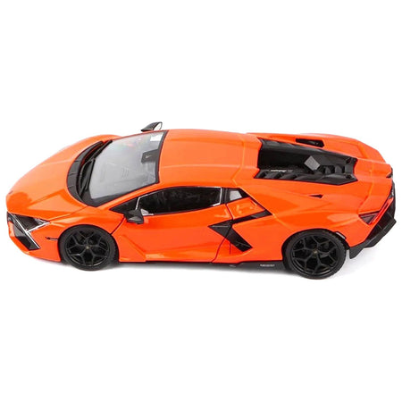 Lamborghini Revuelto Orange "Italian Design" Series 1/24 Diecast Model Car by Bburago-Bburago-ModelCars.com