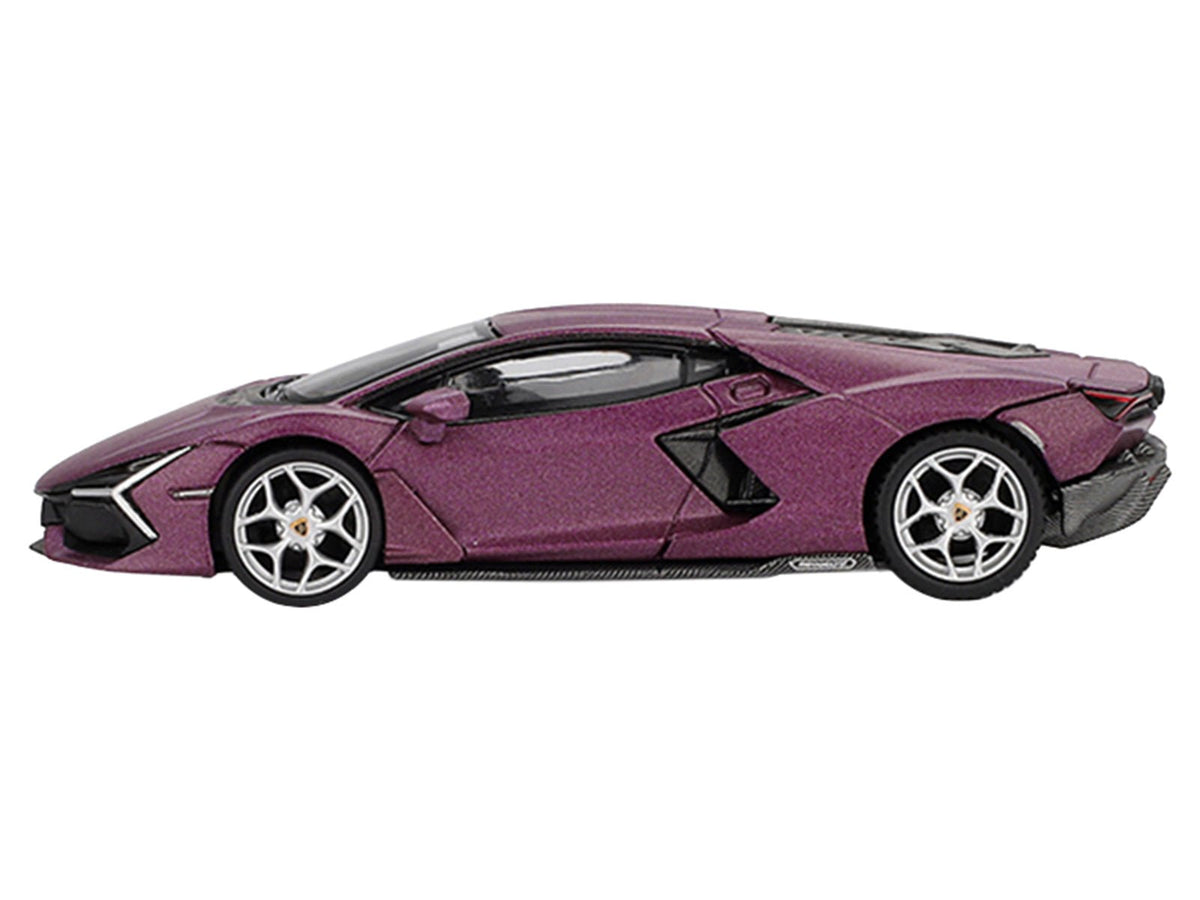 Lamborghini Revuelto Viola 30th Matt Purple Metallic Limited Edition 1/64 Diecast Model Car by Mini GT-Mini GT-ModelCars.com