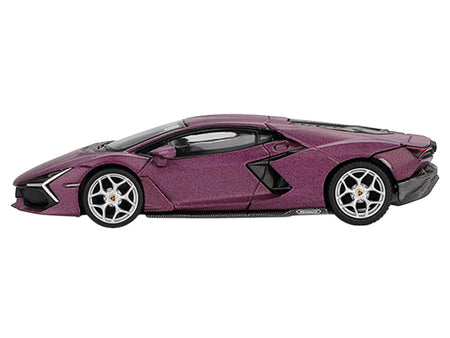 Lamborghini Revuelto Viola 30th Matt Purple Metallic Limited Edition 1/64 Diecast Model Car by Mini GT-Mini GT-ModelCars.com