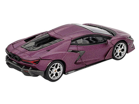 Lamborghini Revuelto Viola 30th Matt Purple Metallic Limited Edition 1/64 Diecast Model Car by Mini GT-Mini GT-ModelCars.com