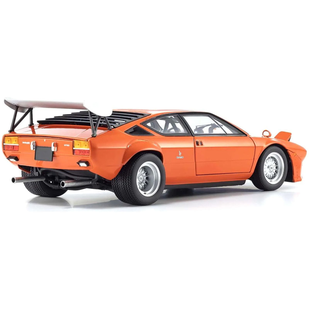 Lamborghini Urraco Rally Orange 1/18 Diecast Model Car by Kyosho-Kyosho-ModelCars.com