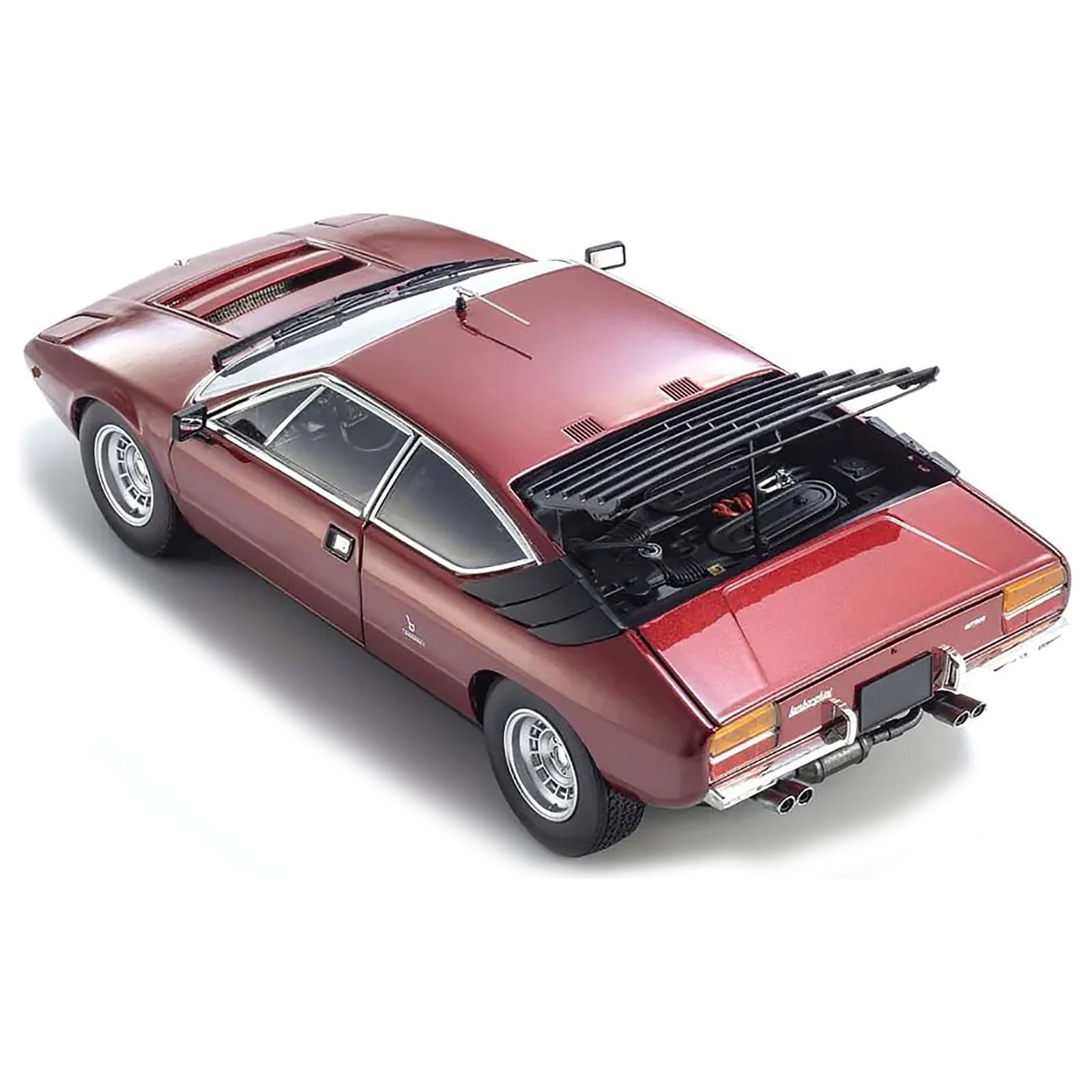 Lamborghini Urraco Rally Red Metallic 1/18 Diecast Model Car by Kyosho - Kyosho - ModelCars.com