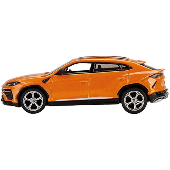 Lamborghini Urus Arancio Borealis Orange Metallic with Sunroof Limited Edition to 2400 pieces Worldwide 1/64 Diecast Model Car by True Scale Miniatures - True Scale Miniatures - ModelCars.com