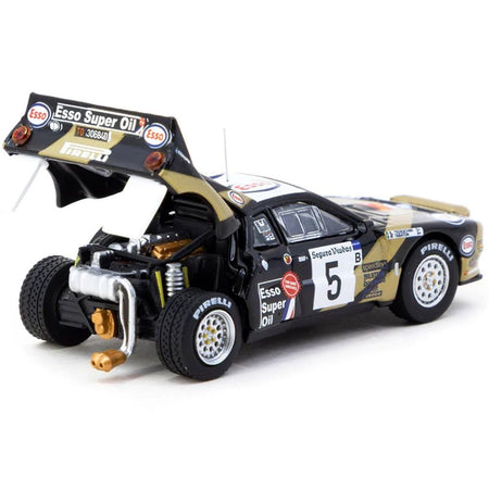 Lancia 037 Rally #5 Fabrizio Tabaton - Luciano Tedeschini Winner "Rally Catalunya" (1985) "Hobby64+" Series 1/64 Diecast Model Car by Tarmac Works-Tarmac Works-ModelCars.com
