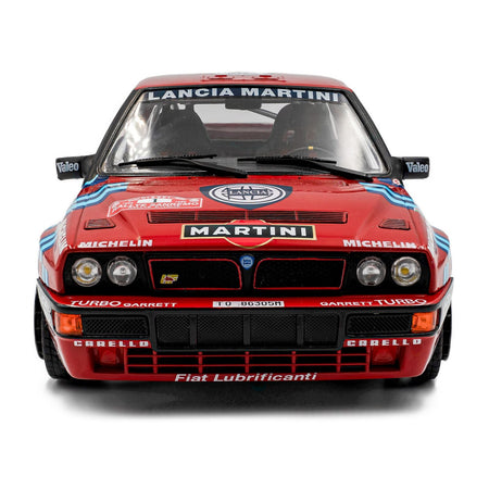 Lancia Delta HF Integrale #1 Miki Biasion - Tiziano Siviero Winner "Rally Sanremo" (1989) "Competition" Series 1/18 Diecast Model Car by Solido-Solido-ModelCars.com