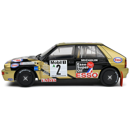 Lancia Delta HF Integrale 2 Yves Loubet - Jean - Marc Andrie 3rd Place "ADAC Rallye Deutschland" (1989) "Competition" Series 1/18 Diecast Model Car by Solido - Solido - ModelCars.com