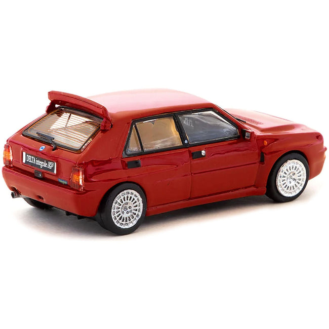 Lancia Delta HF Integrale Red "Road64" Series 1/64 Diecast Model Car by Tarmac Works - Tarmac Works - ModelCars.com