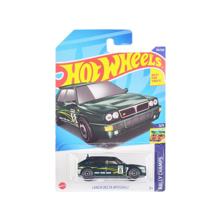 Lancia Delta Integrale 8 Green Metallic with Graphics "Rally Champs" Series Diecast Model Car by Hot Wheels - Hotwheels - ModelCars.com