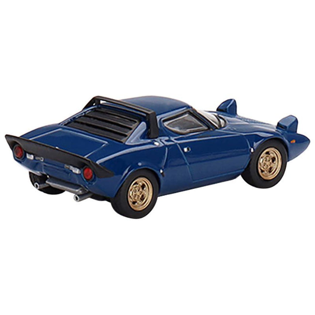 Lancia Stratos HF Stradale Bleu Vincennes Blue Limited Edition to 1800 pieces Worldwide 1/64 Diecast Model Car by True Scale Miniatures - True Scale Miniatures - ModelCars.com