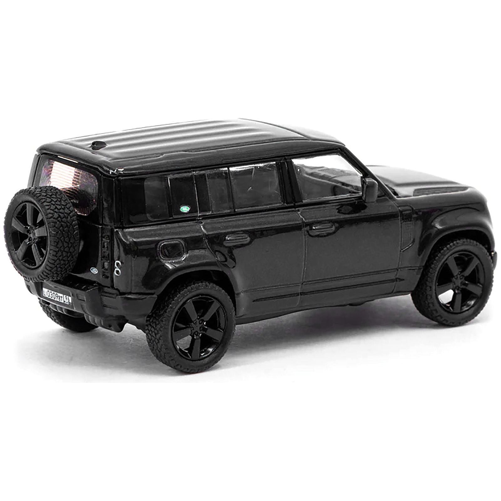 Land Rover Defender 110 Black Metallic "Global64" Series 1/64 Diecast Model Car by Tarmac Works - Tarmac Works - ModelCars.com