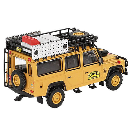 Land Rover Defender 110 Team Turkey "Camel Trophy Amazon" (1989) Limited Edition 1/64 Diecast Model Car by Mini GT-Mini GT-ModelCars.com
